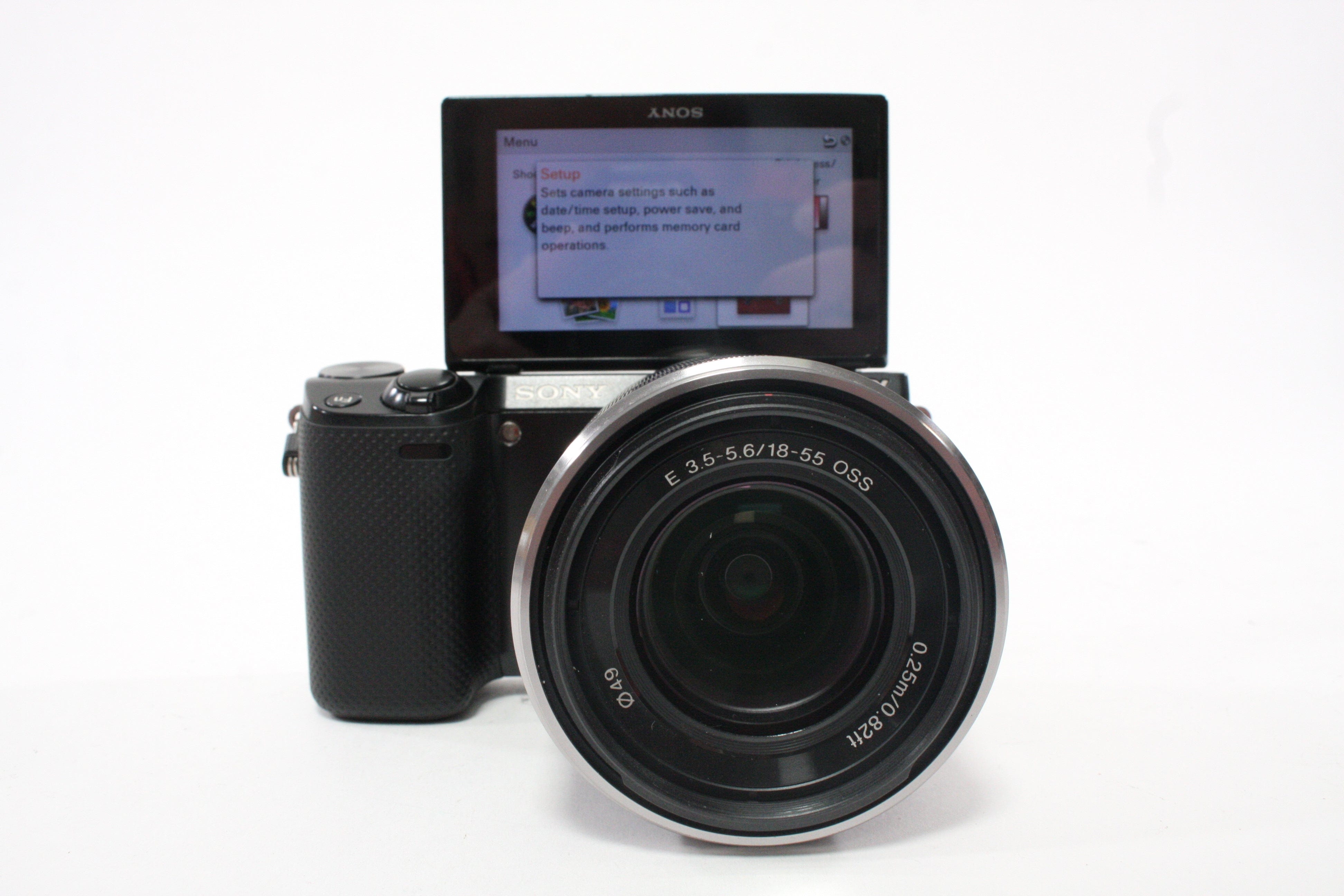 Sony NEX-5R Digital Mirrorless Camera with 18-55mm f/f/3.5-5.6 OSS Lens