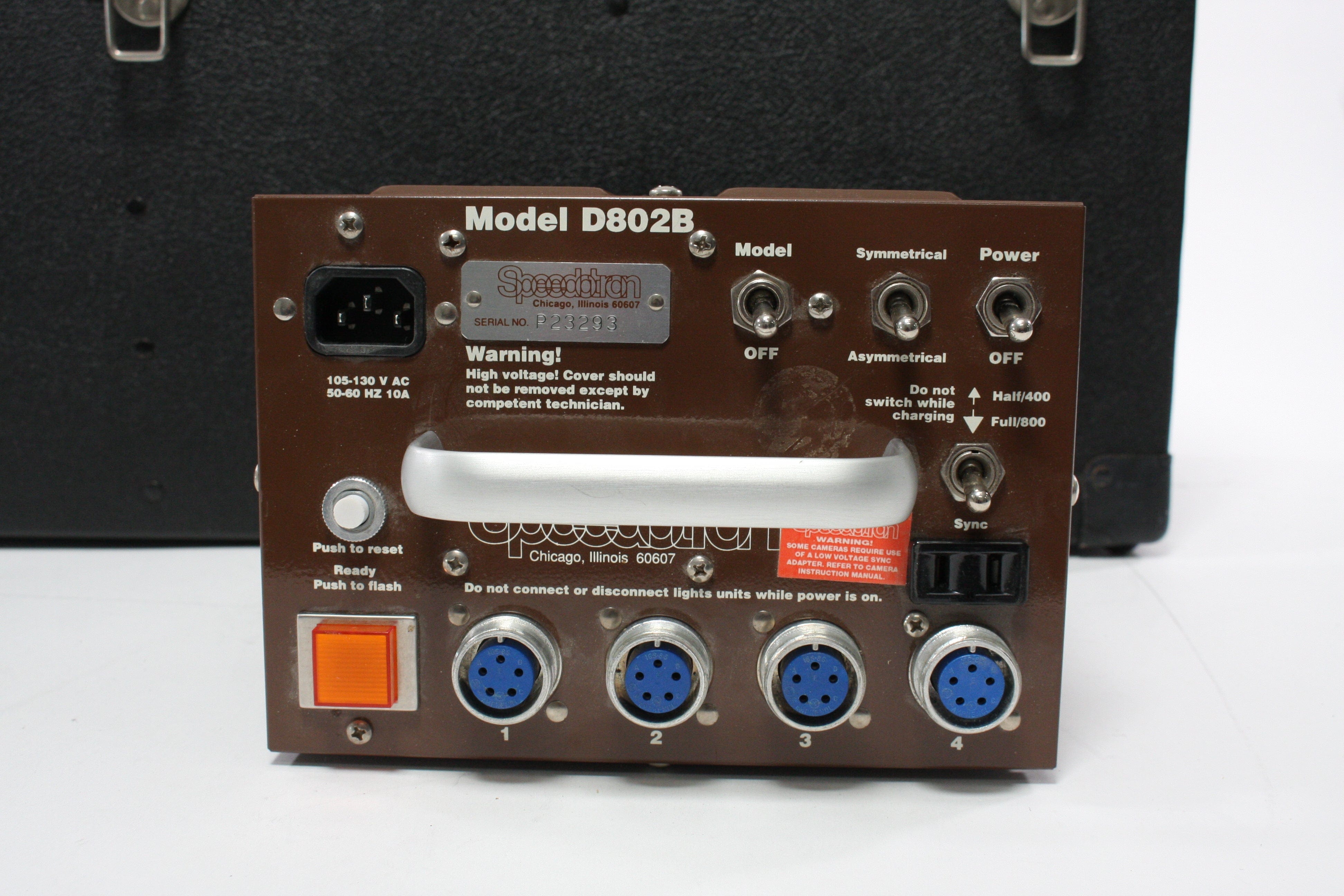 Speedotron D80ZB 3 Light Kit with Stands and Case