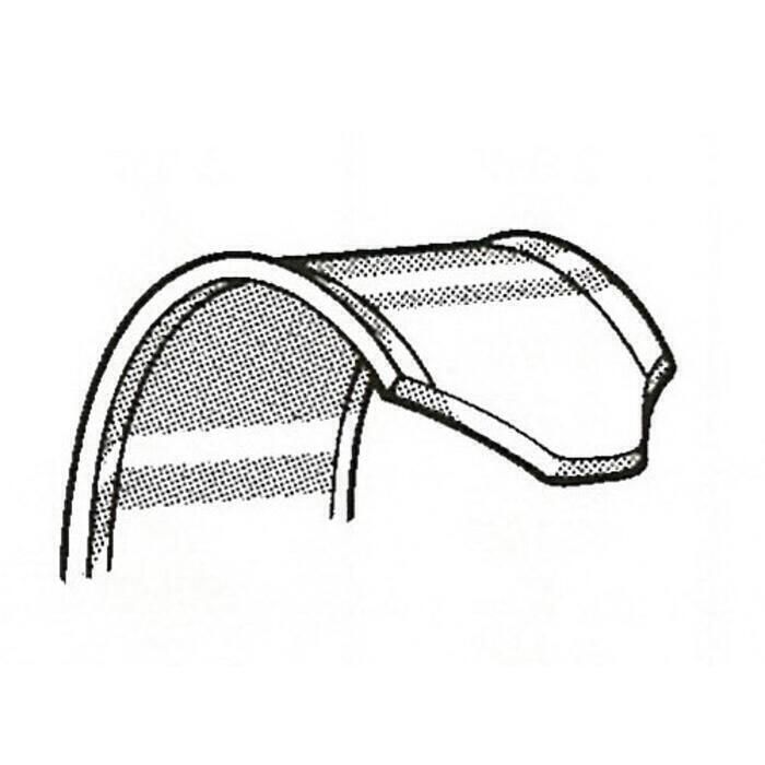Scandvik 13508 Aba 304 Stainless Steel Mini Clamps, Size 8