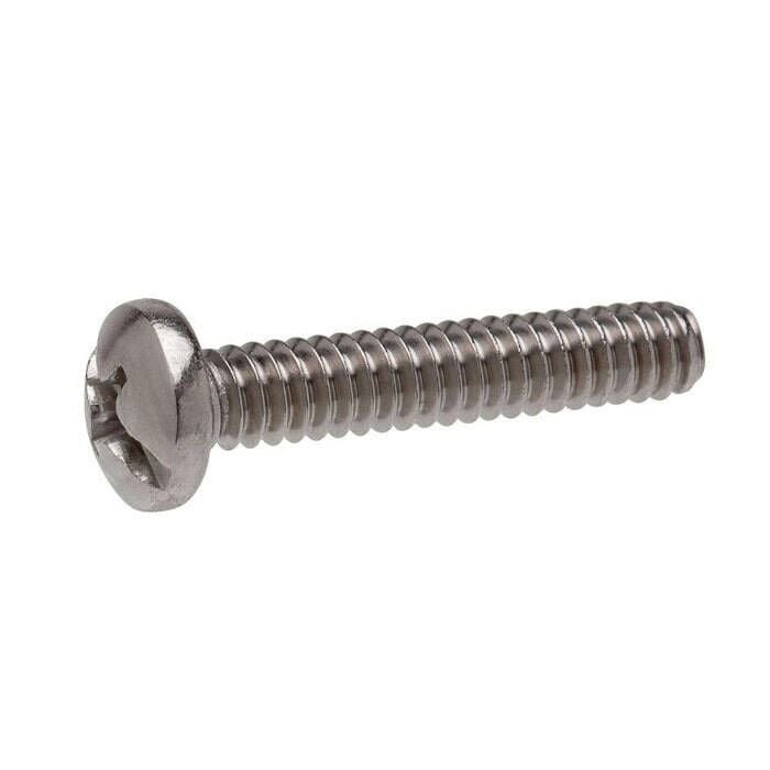 Seachoice MP0794SC Stainless Steel Phillips Machine Screw Pan Head