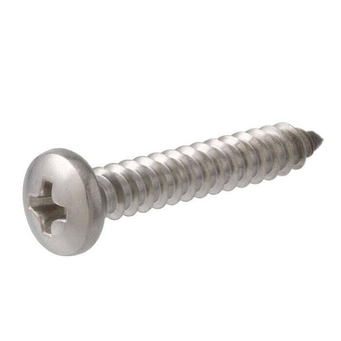 Seachoice 59571 Stainless Steel Phillips Tapping Screw - Pan Head