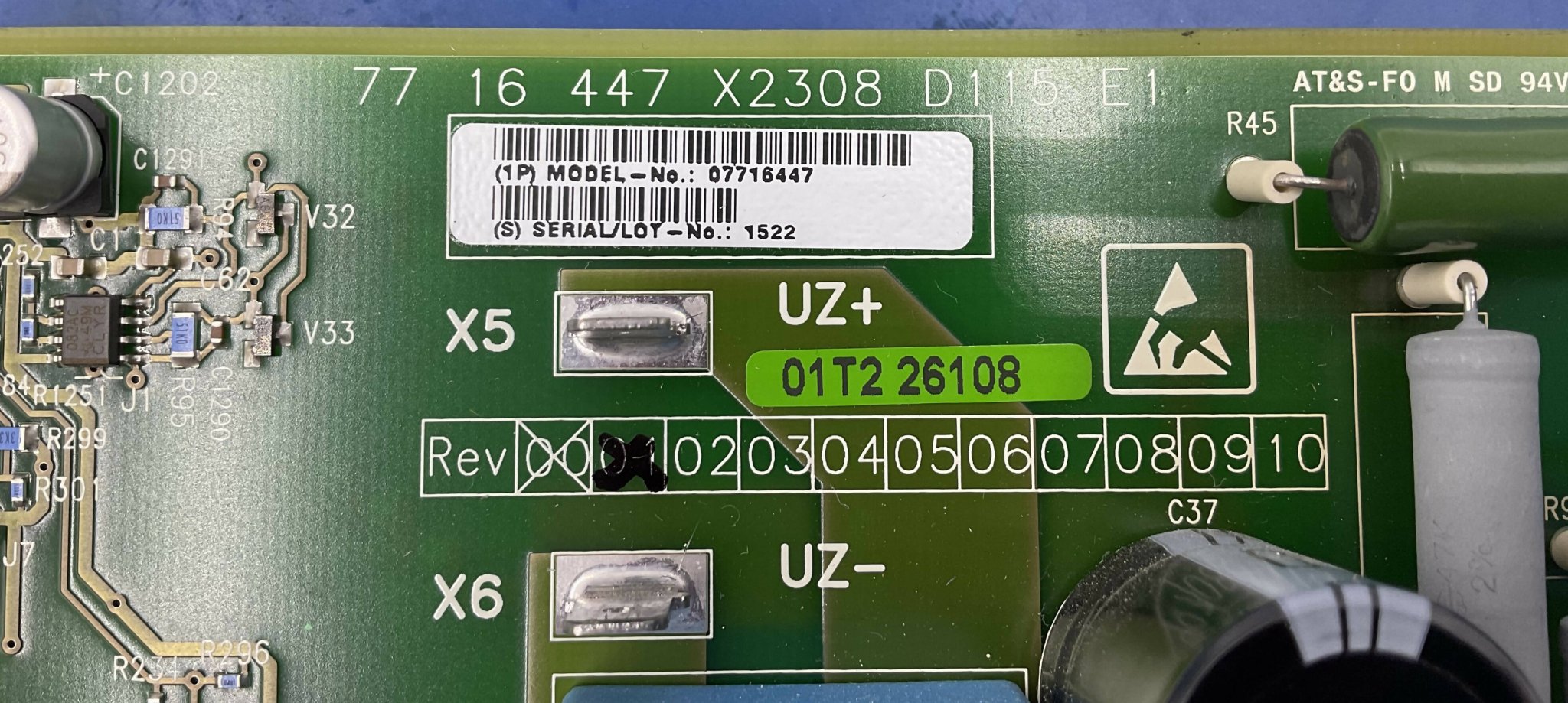 STARTING DEVICE D115 (07716447/7716447 SIEMENS