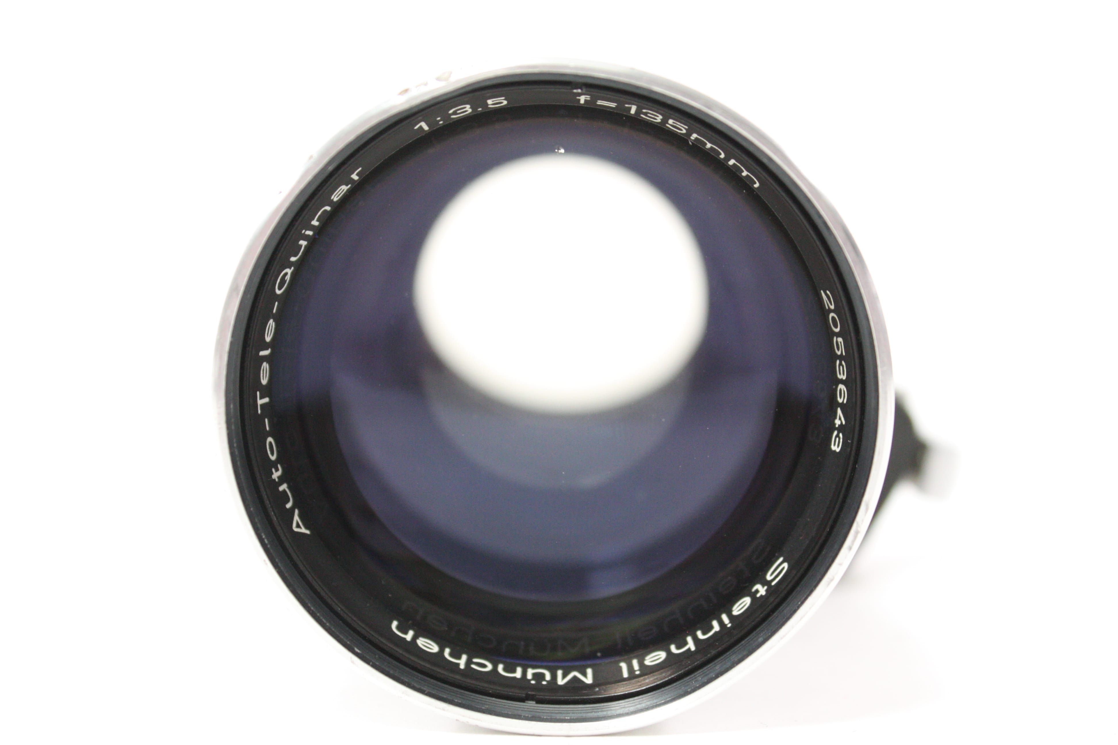 Steinheil Munchen 135mm f/3.5 Auto-Tele-Quinar Lens for Exakta Mount AS-IS