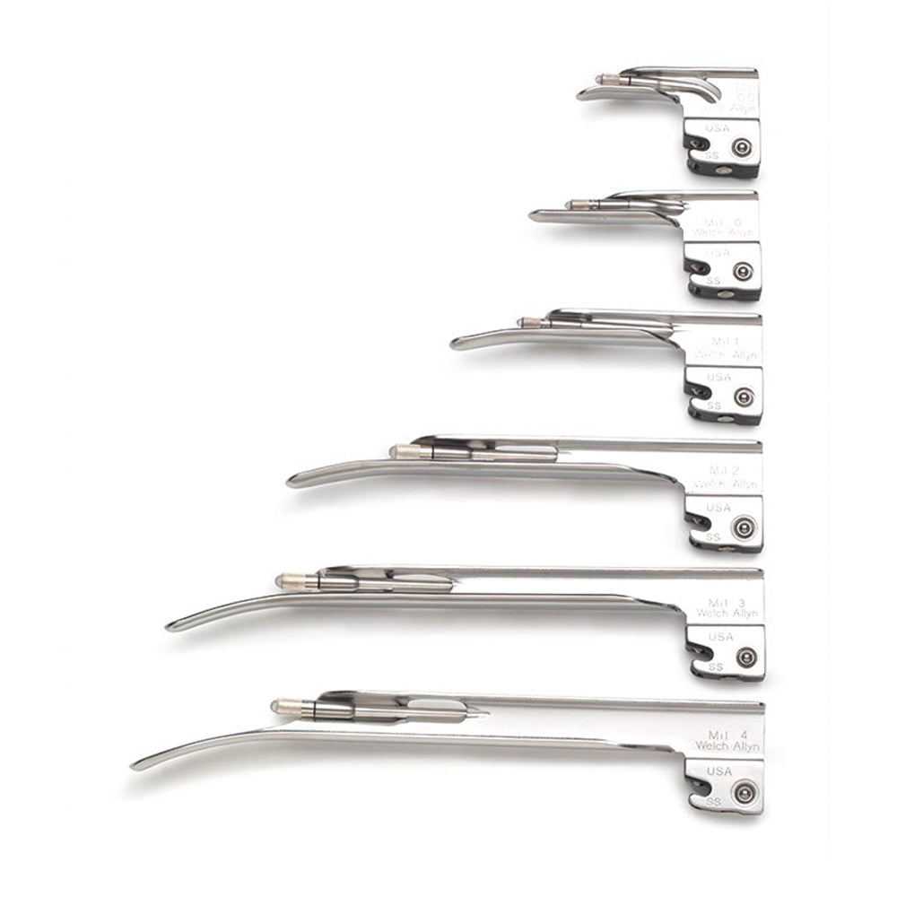 Welch Allyn Fiber Optic Laryngoscope Blades