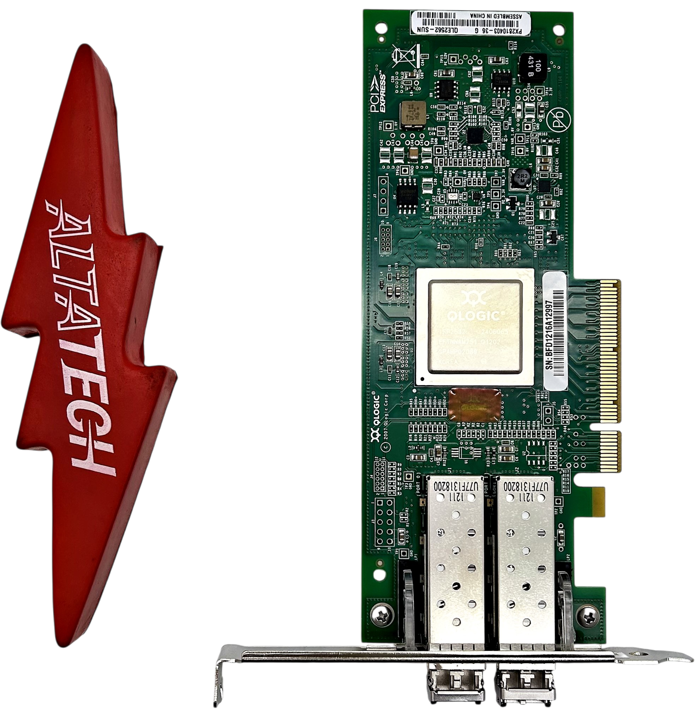 Sun Microsystems 371-4325_FH QLogic QLE2562 Dual-Port 8GB Host Bus Ada