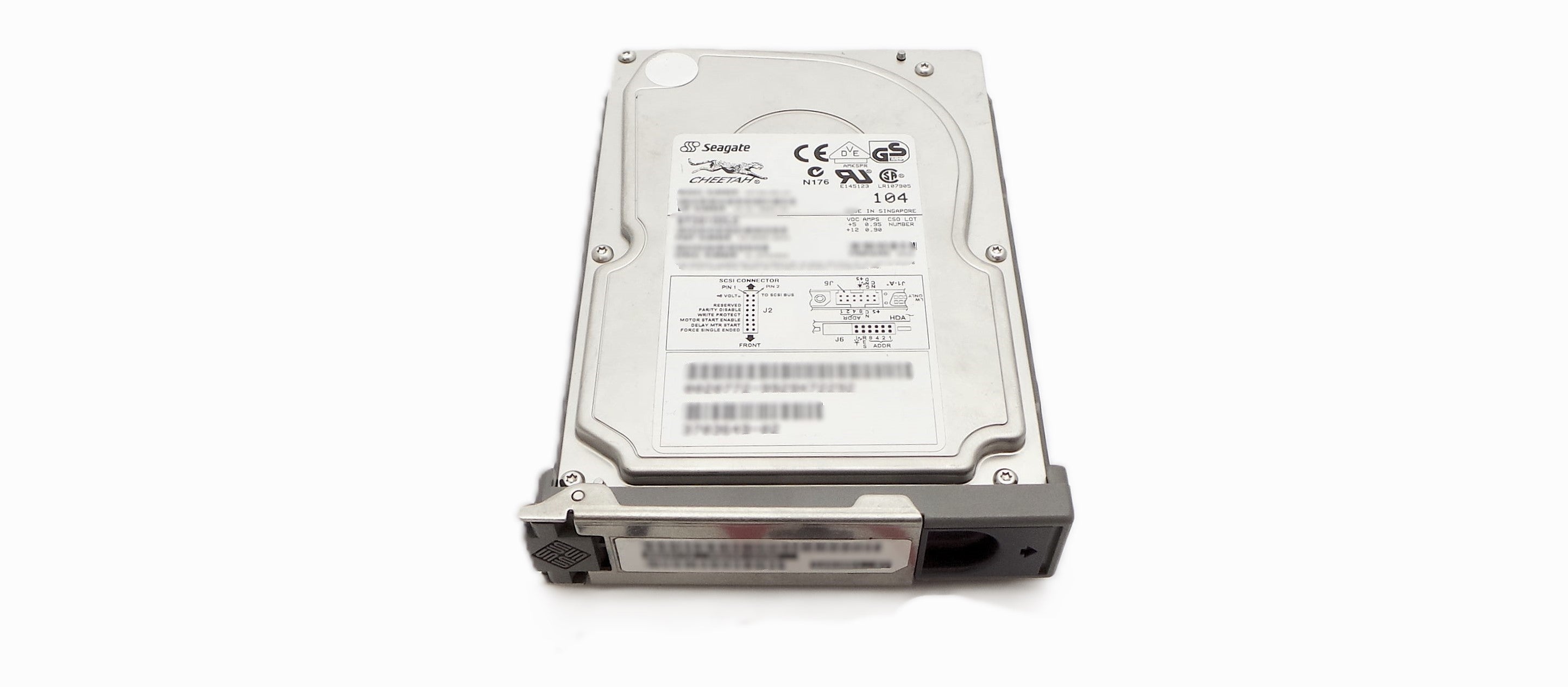 Sun Microsystems 540-3966 9GB LP 3.5 Inch 10K With SPUD Mounting Brack