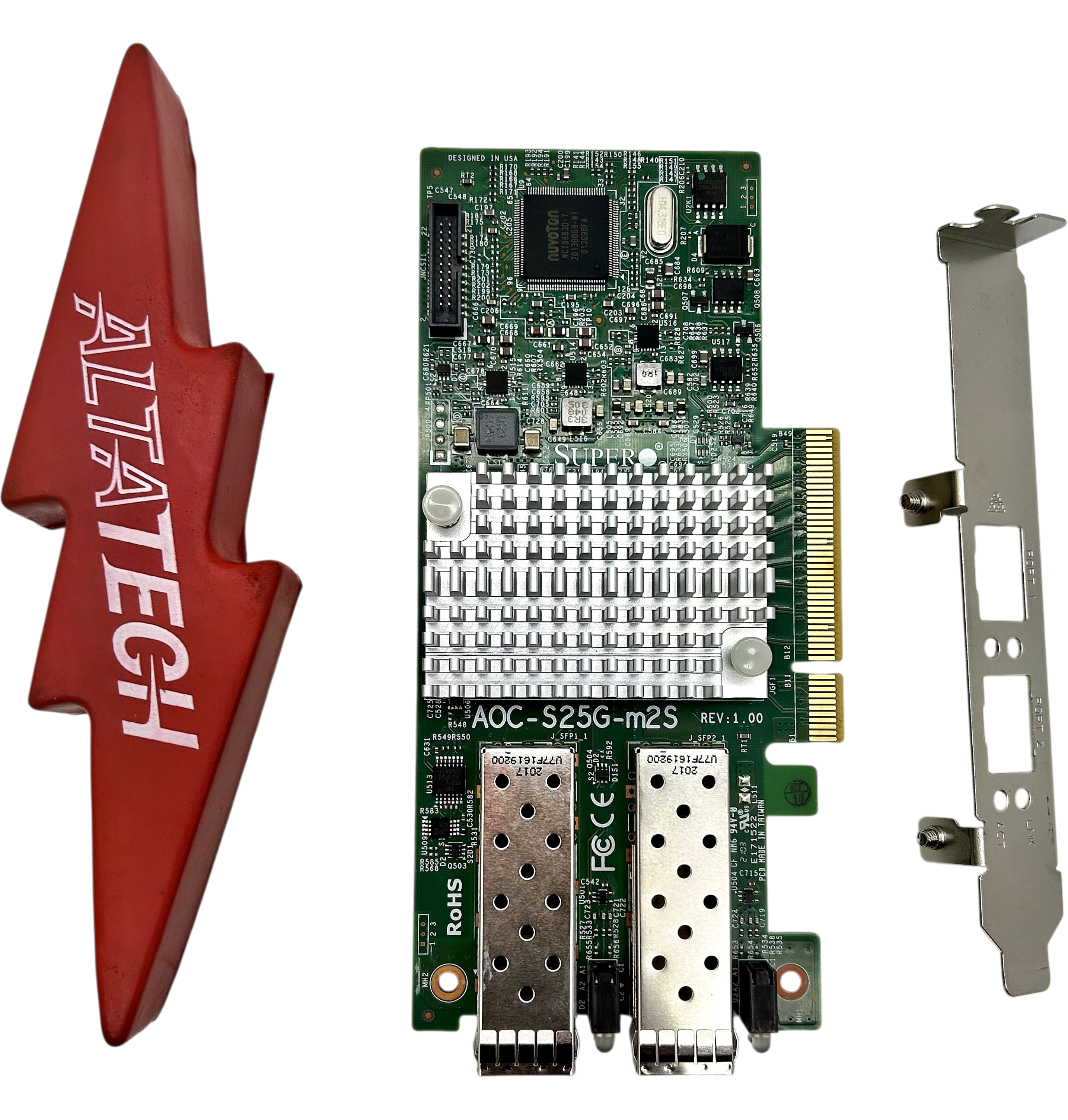 SuperMicro AOC-S25G-M2S 25GB DP CONNECTX-4 LX SFP28 LP HBA