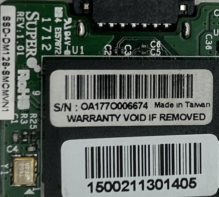 SuperMicro SSD-DM128-SMCMVN1 128GB SATA DOM INTERNAL SSD