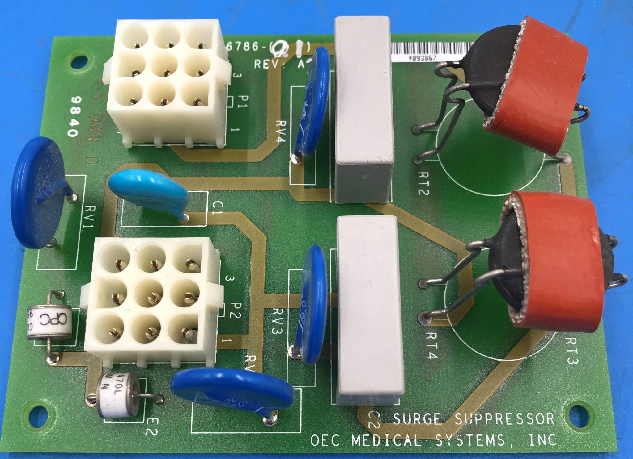 Surge Suppressor Board (00-876786-01Rev A3 OEC 9600