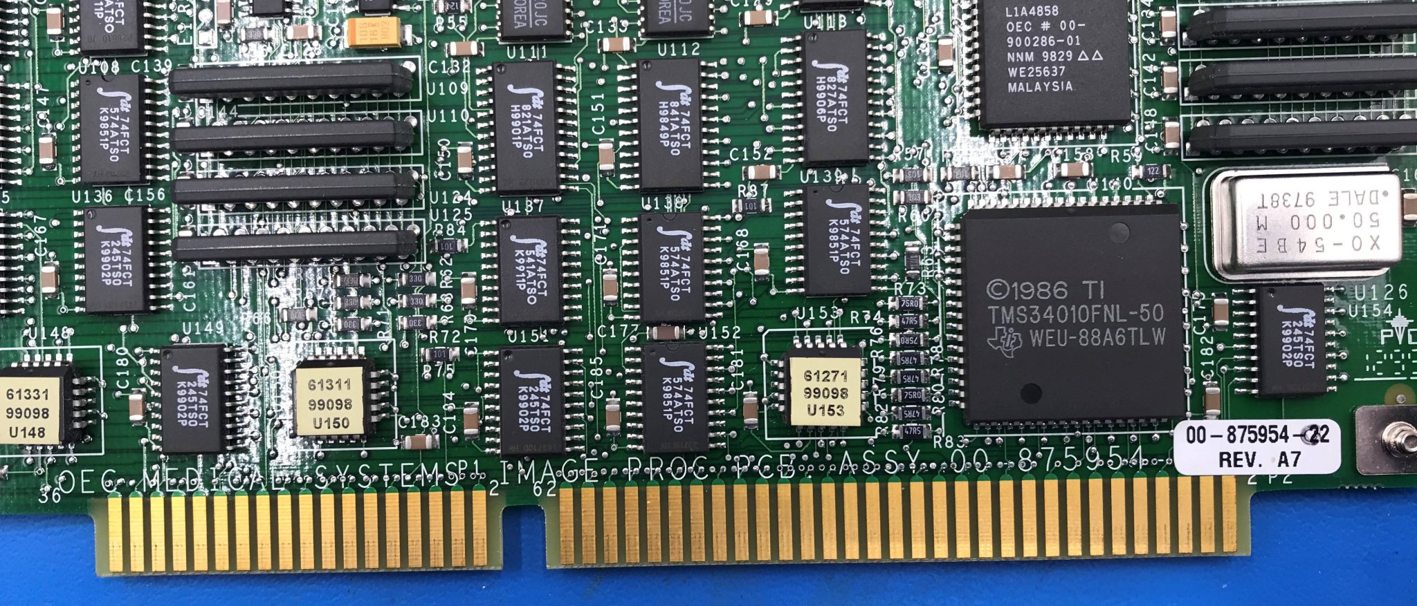 System Image Processor Board (00-875954-02 Rev A7 OEC 9600