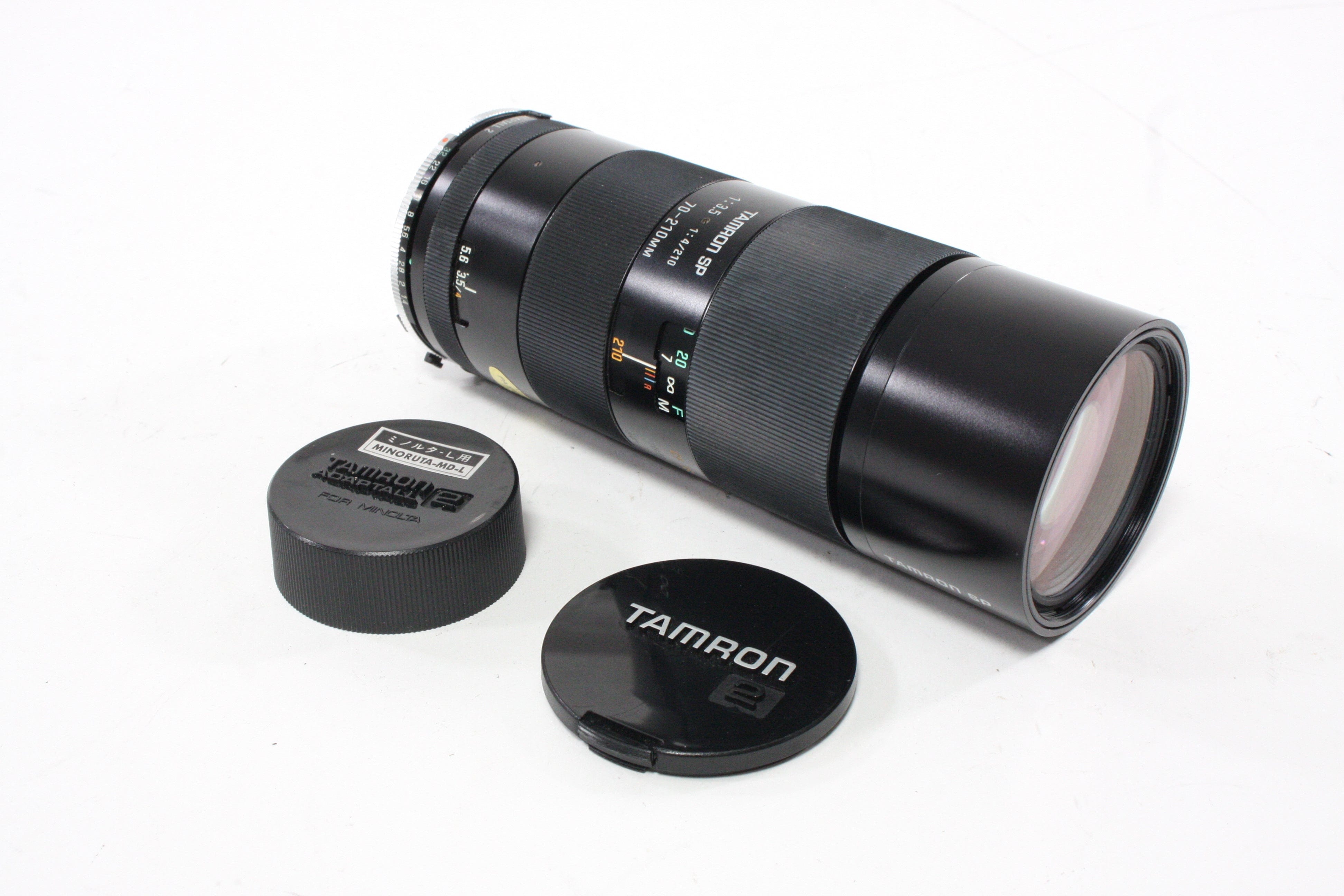Tamron 70-210mm f/3.5 Adaptall 2 Lens for Minolta MD Mount