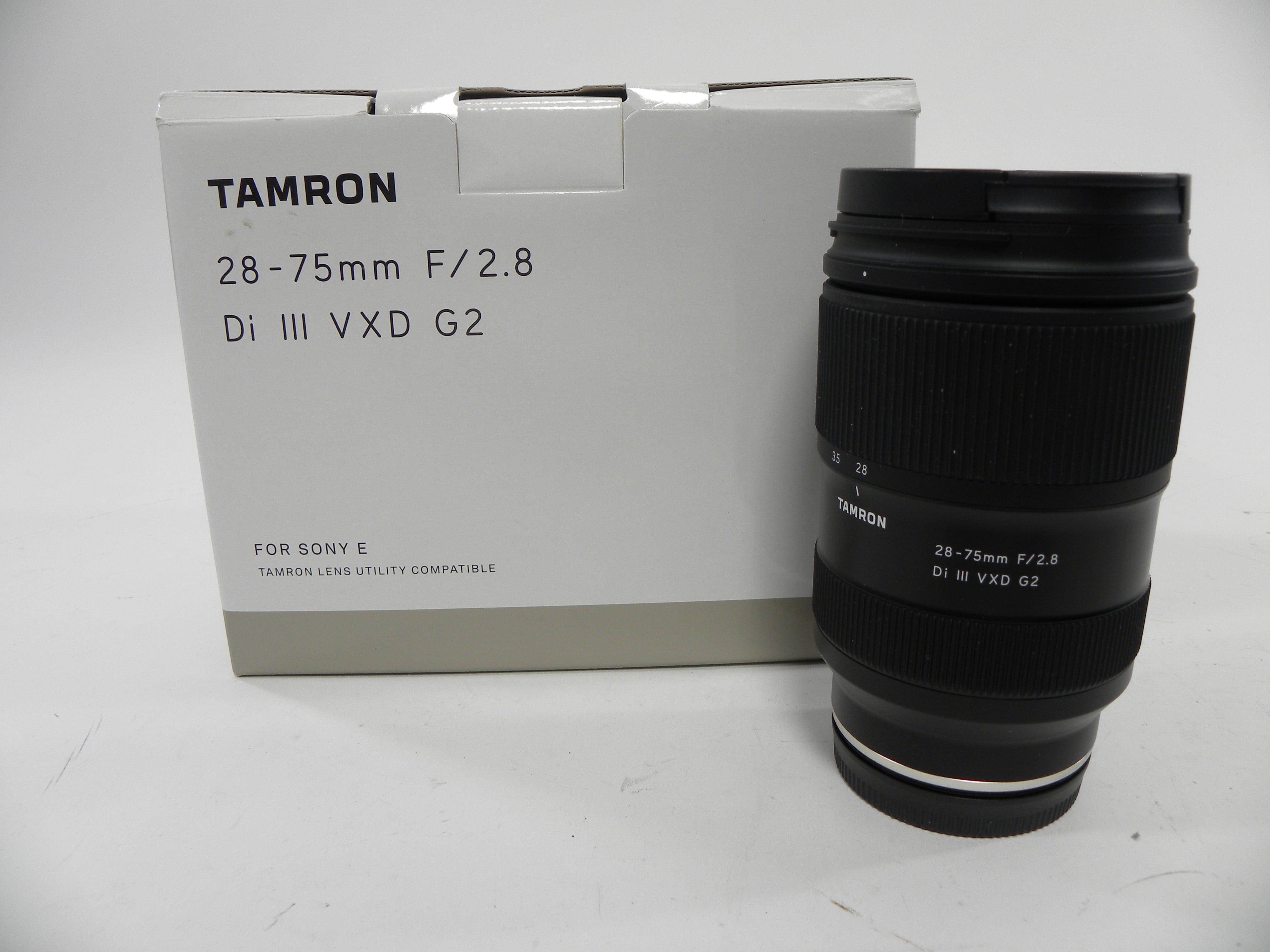 Tamron Di III VXD G2 28-75mm f2.8 Sony E Mount