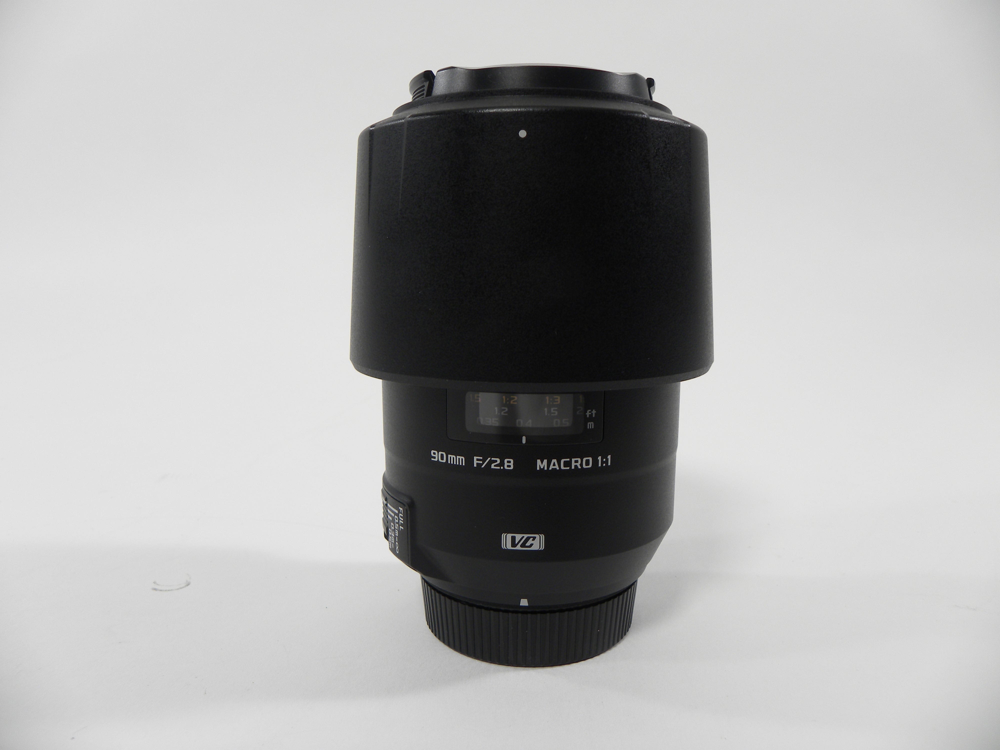 Tamron Di USD SP Macro 90mm f2.8 Nikon F Mount AS IS