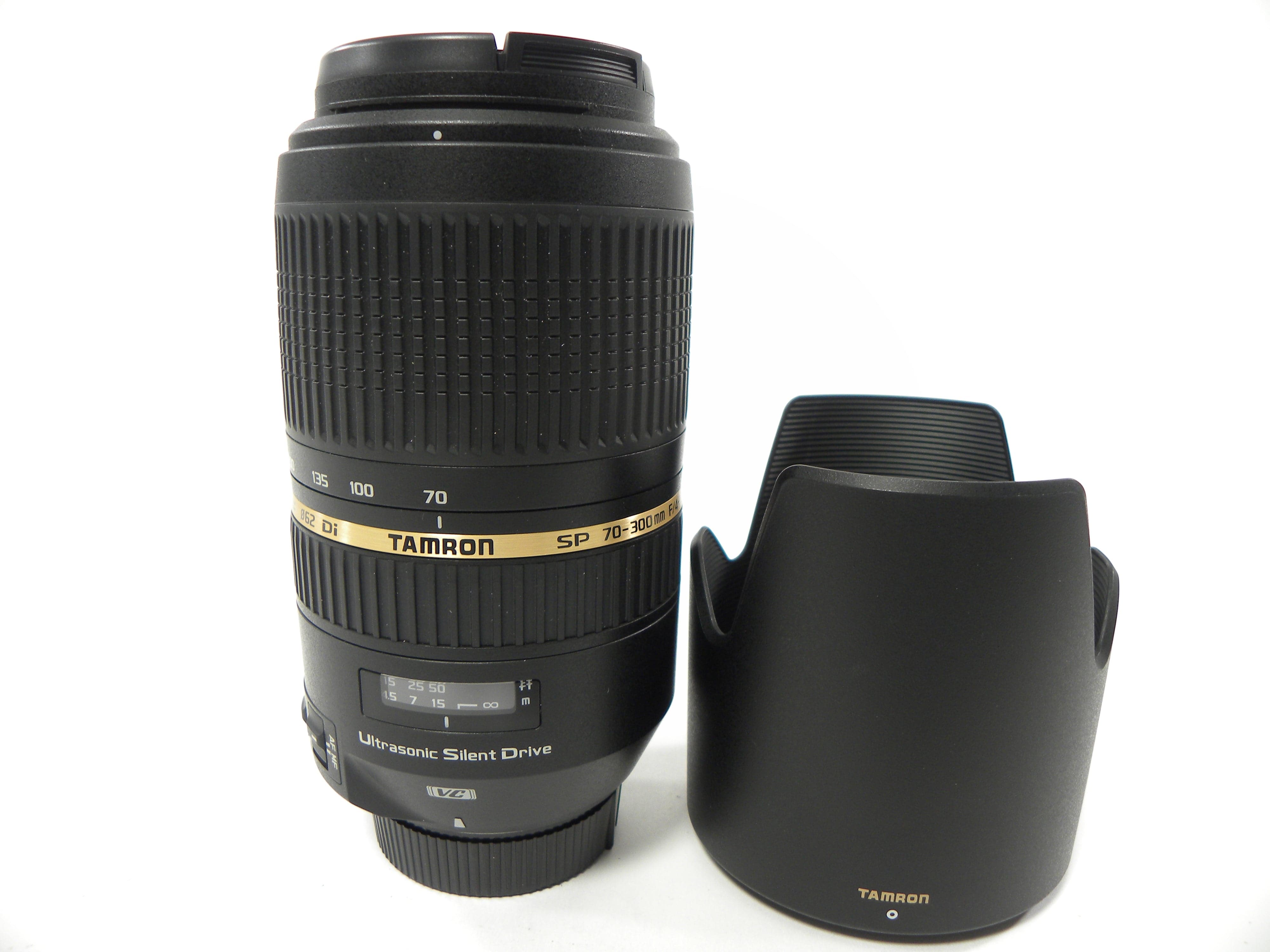 Tamron SP Di VC USD 70.300mm f4-5.6 Nikon F Mount