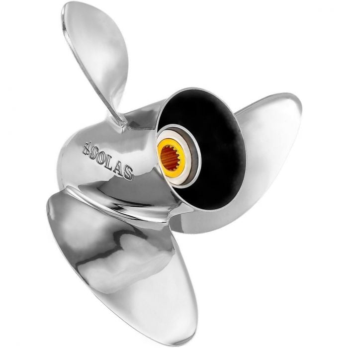 Solas Propeller 1551-148-16 Solas HR Titan SS 3-Blade Propeller for Mercury