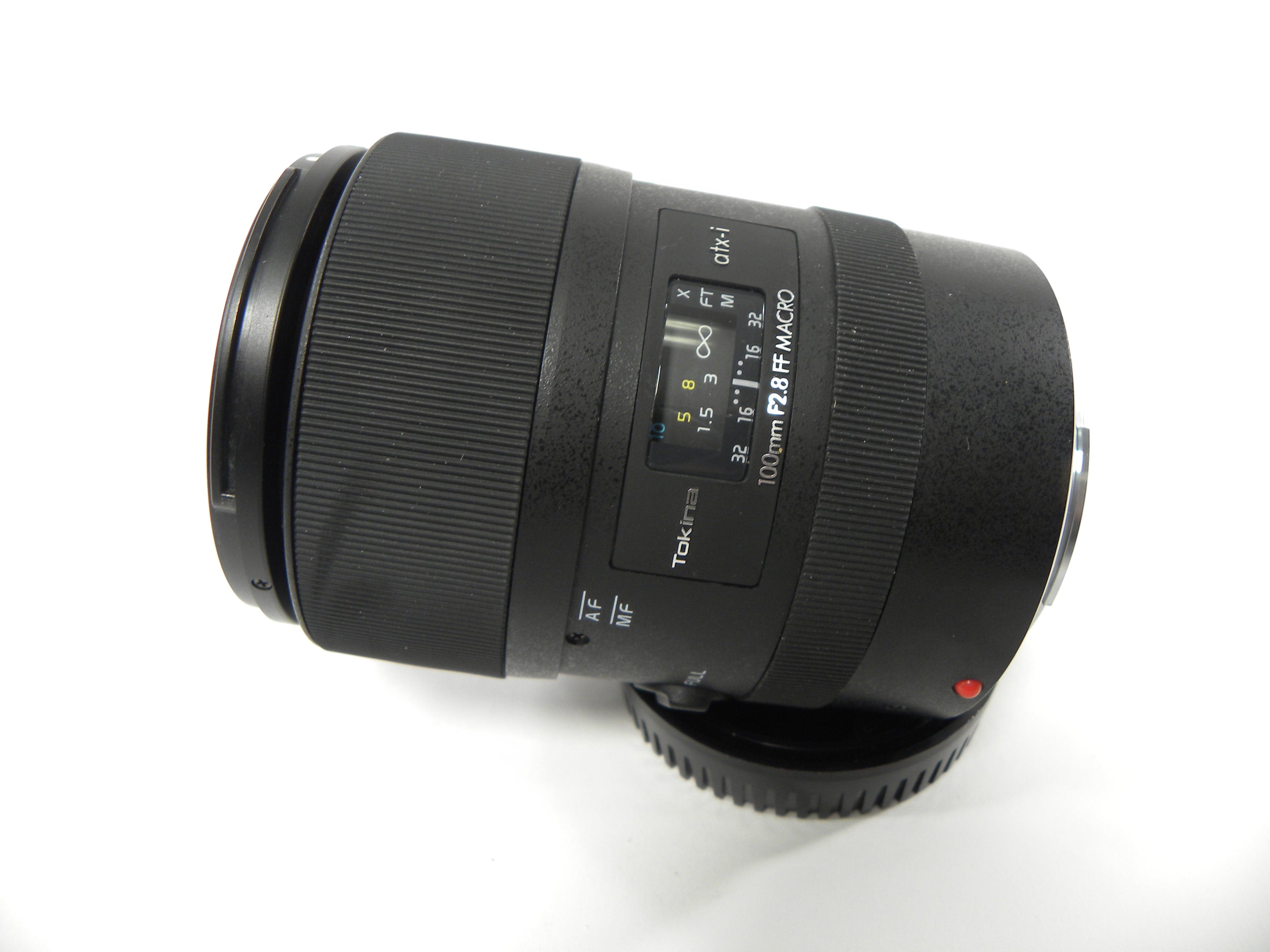 Tokina ATX-i 100mm f2.8 FF Macro Canon EF Mount
