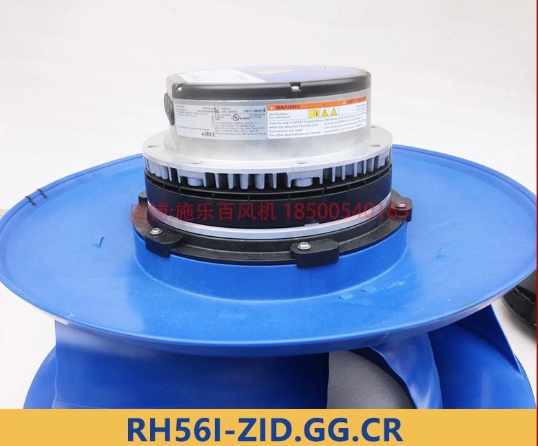 RH56I-ZID.GG.CR ZIEHL-ABEGG centrifugal fan 3-380/480V 3.4kW 5.4/4.4A 1640rpm