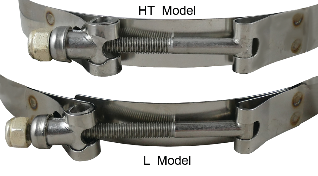 Trident Marine 720-3120L Trident SS T-Bolt Hose Clamps, 3-1/2"