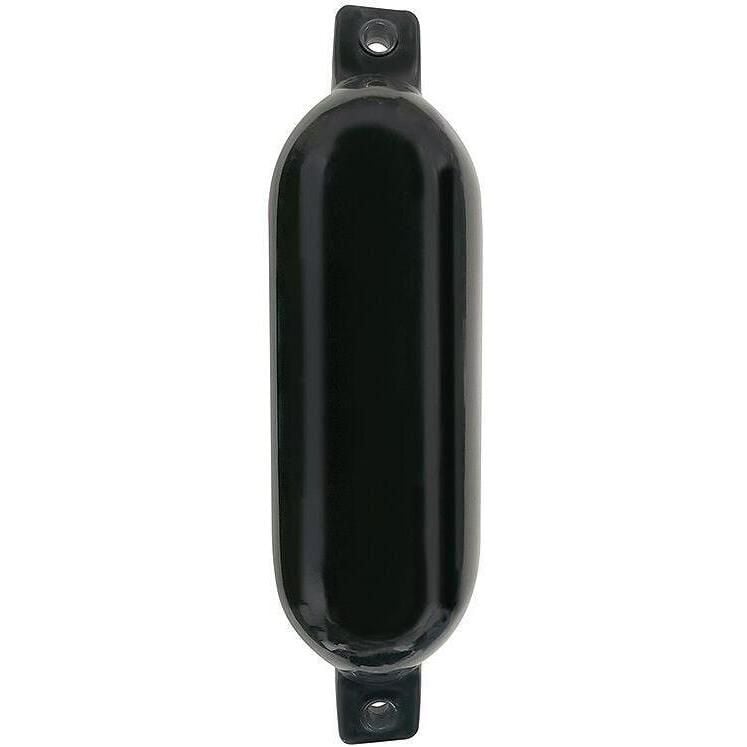 Seachoice DE74236S 79063 Twin Eye Smooth Fender Black, 6.5" x 23"