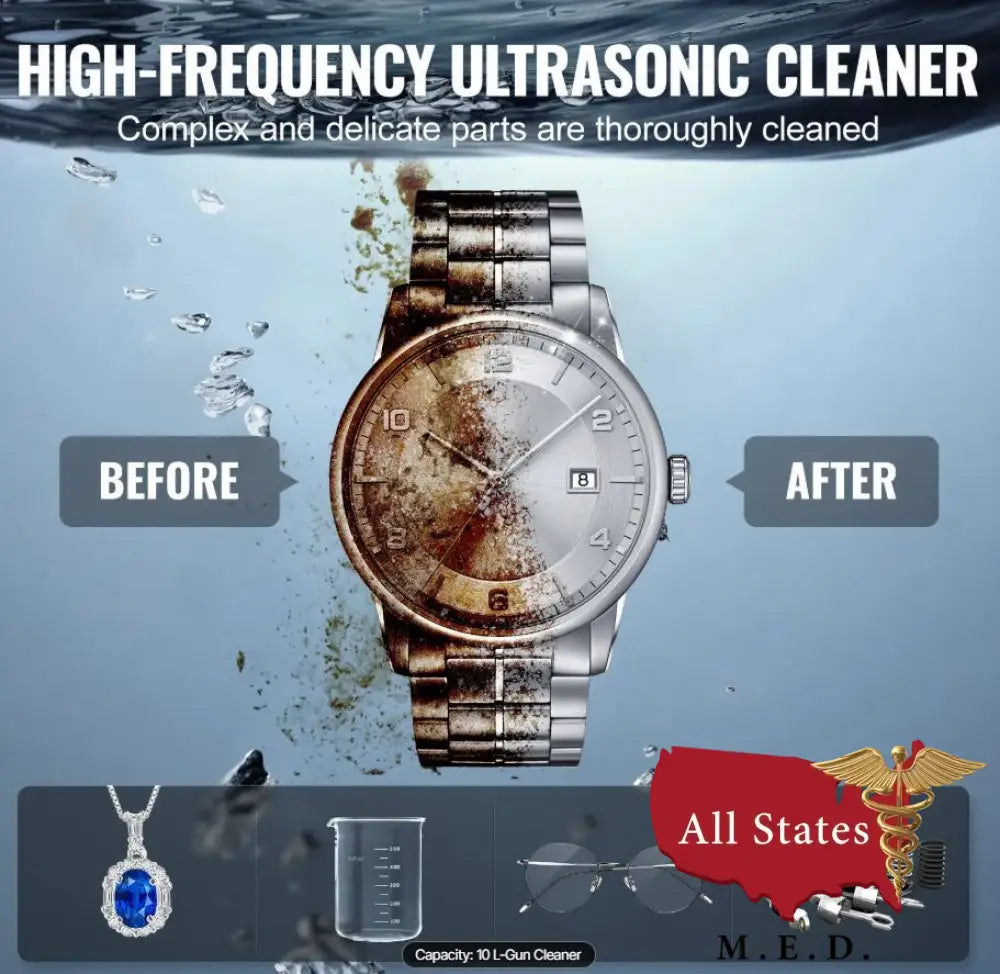 Ultrasonic Cleaner 10 Liter Capacity