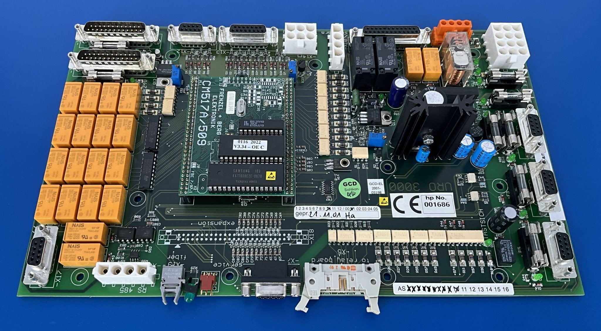 URO 3000 INTERFACE BOARD (HP 0116 2020 OEC