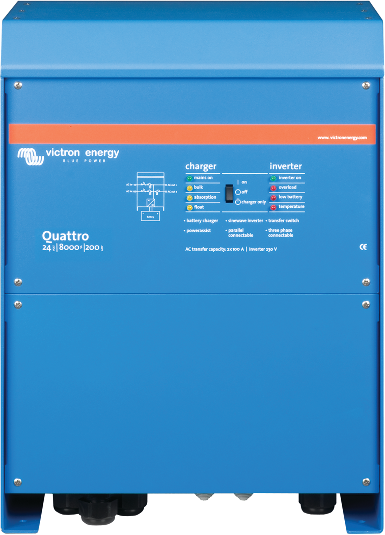 Victron Quattro 24/8000 200-100/100 230V VE.BUS