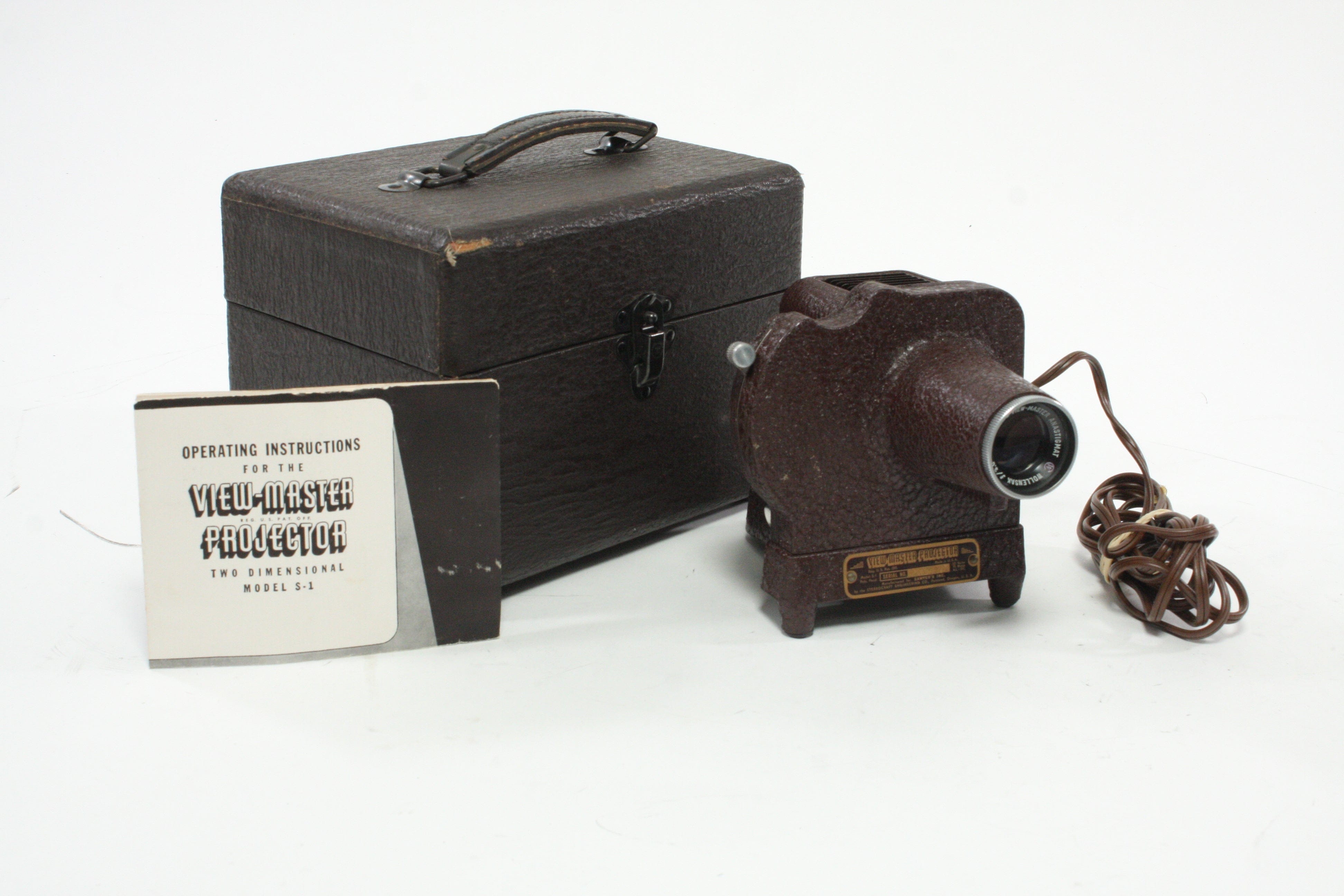 View-Master 2D Sawyer's S-1 Projector with Carrying Case