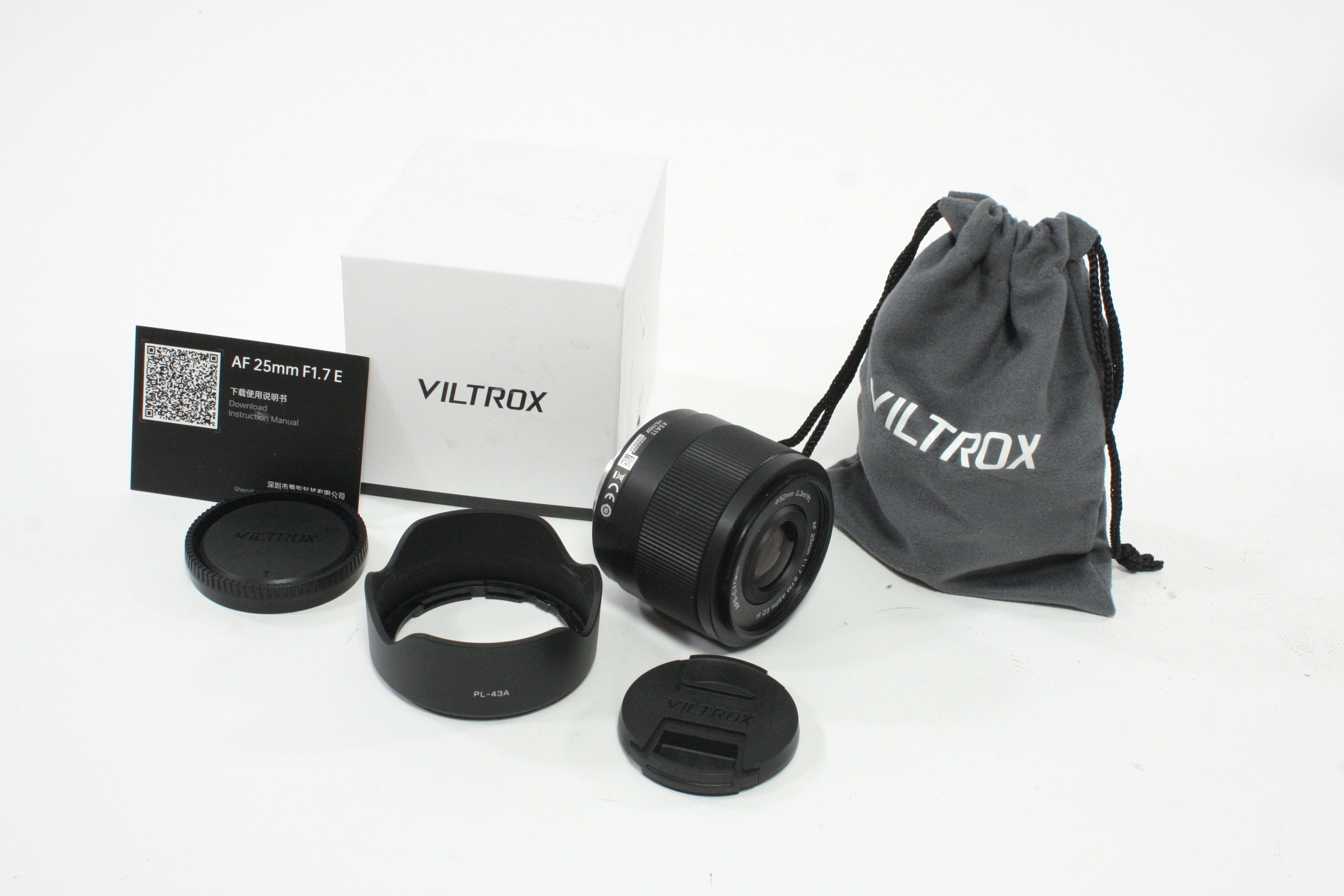 Viltrox 25mm f/1.7 E Lens for Sony E Mount