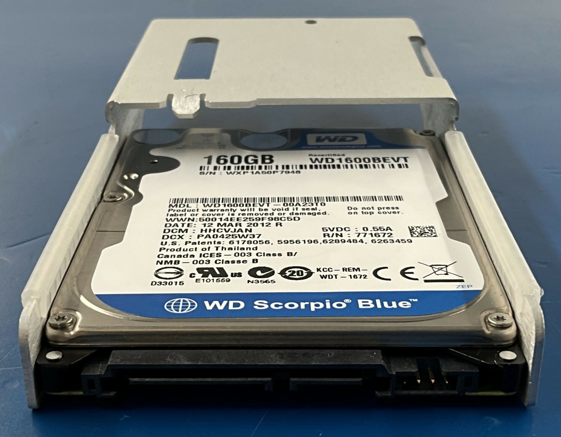 Vivid S5/S6 SATA HDD (S2424594-2/5453389/5438373 GE
