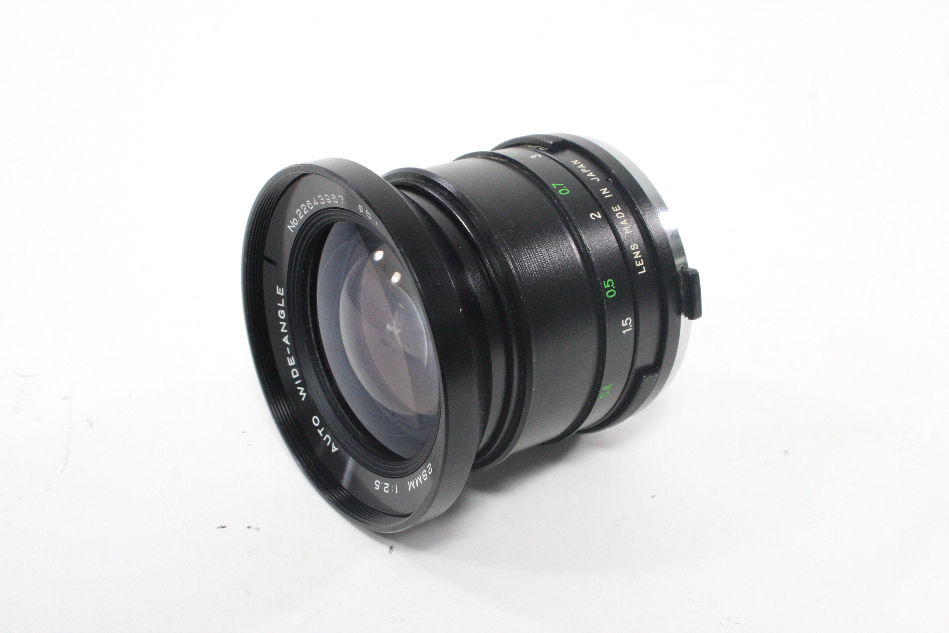 Vivitar 28mm f/2.5 Lens for OM Mount AS-IS