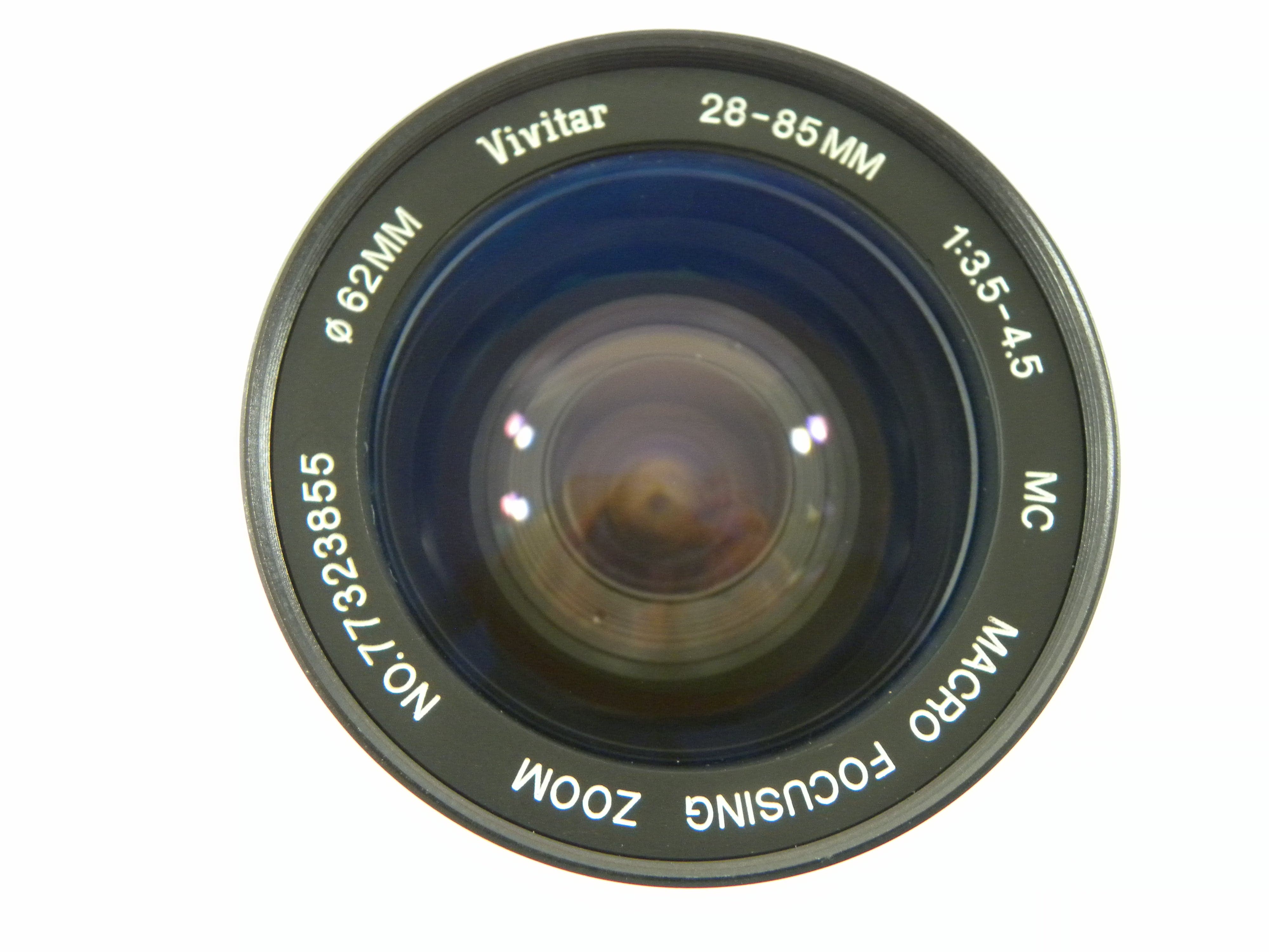 Vivitar MC Focusing Zoom 28-85mm f3.5-4.5 Minolta MD Mount