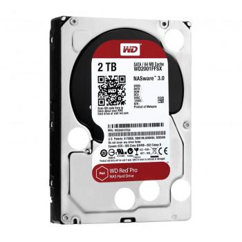 WD2001FFSX | Western Digital Red Pro 2TB 7200RPM SATA 6GB/s 64MB Cache 3.5-inch Internal Hard Drive