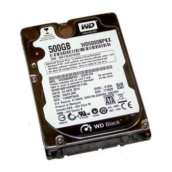 WD5000BPKX-00HPJT0 | Western Digital Black 500GB 7200RPM SATA 6GB/s 16MB Cache 2.5-inch Hard Drive