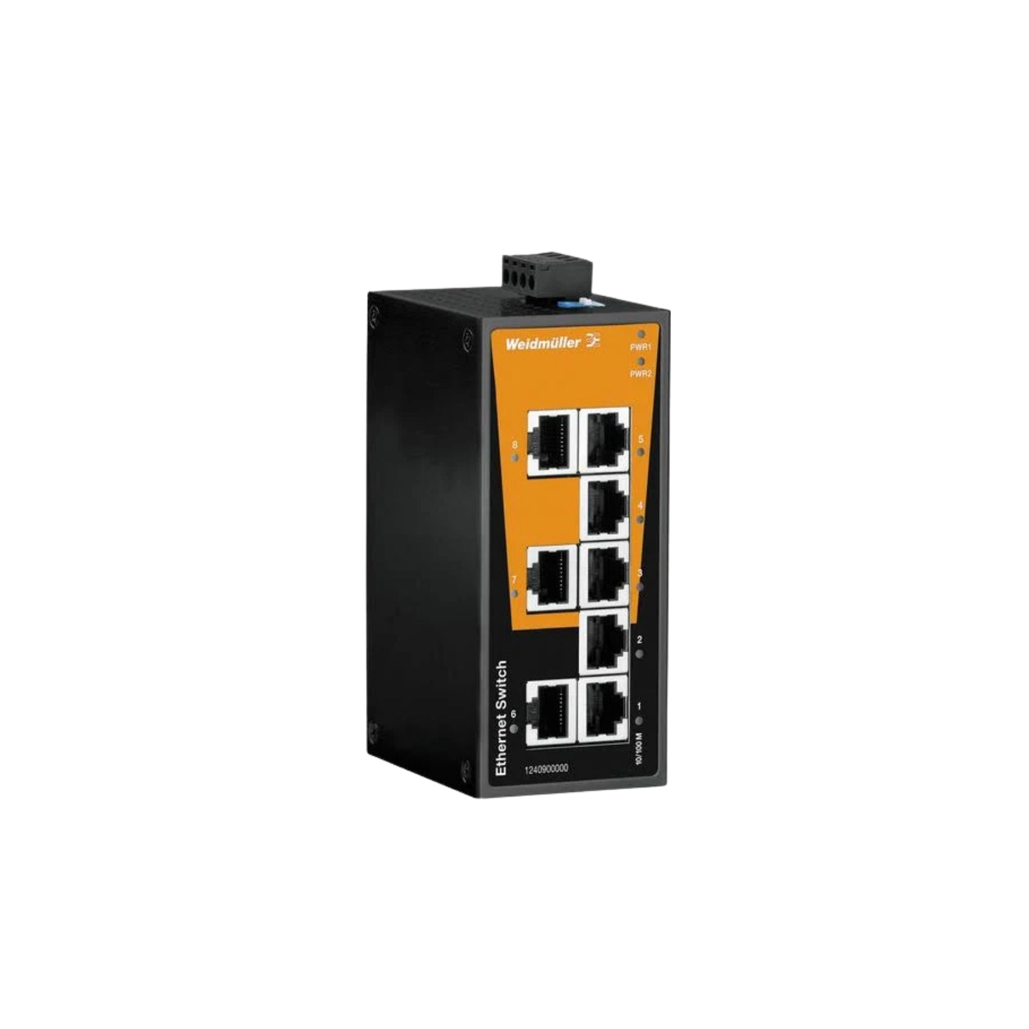 Weidmuller | Ethernet-Active Network switch | IE-SW-BL08-8TX | 1240900000