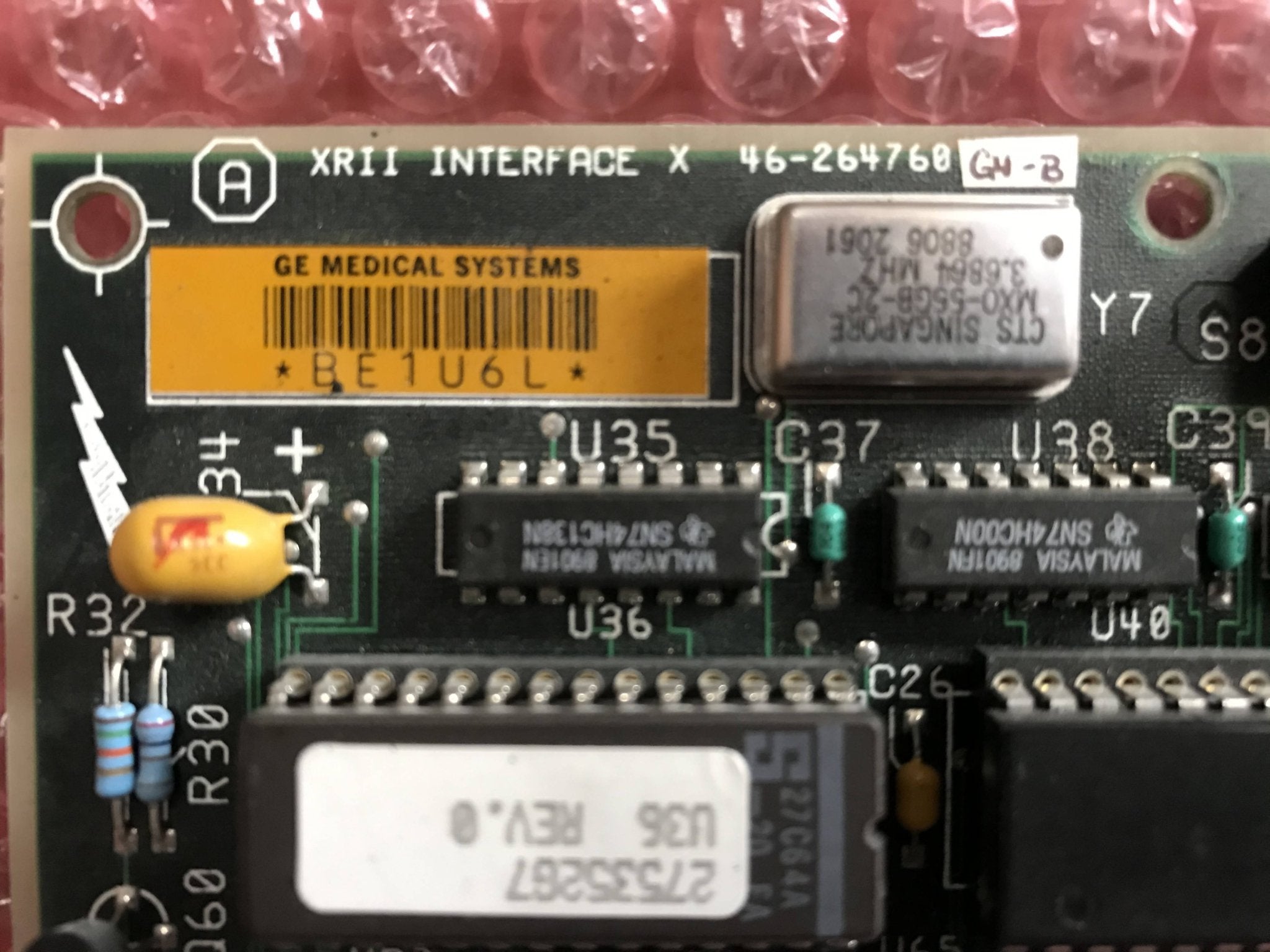 XRII Interface X (46-264760 G4-B GE Advantx