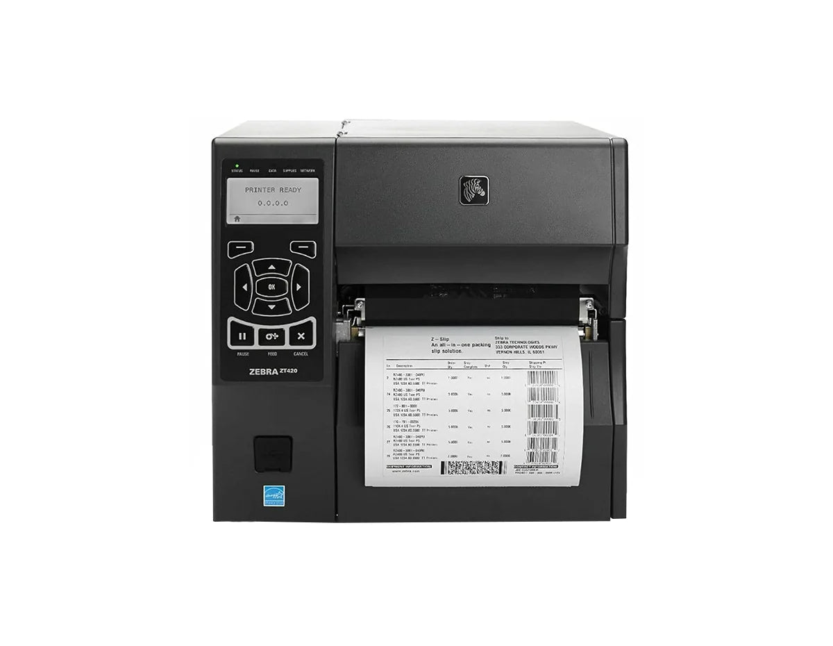 Zebra ZT42062-T010000Z Thermal /Direct Thermal Barcode Label Printer (ZT420)