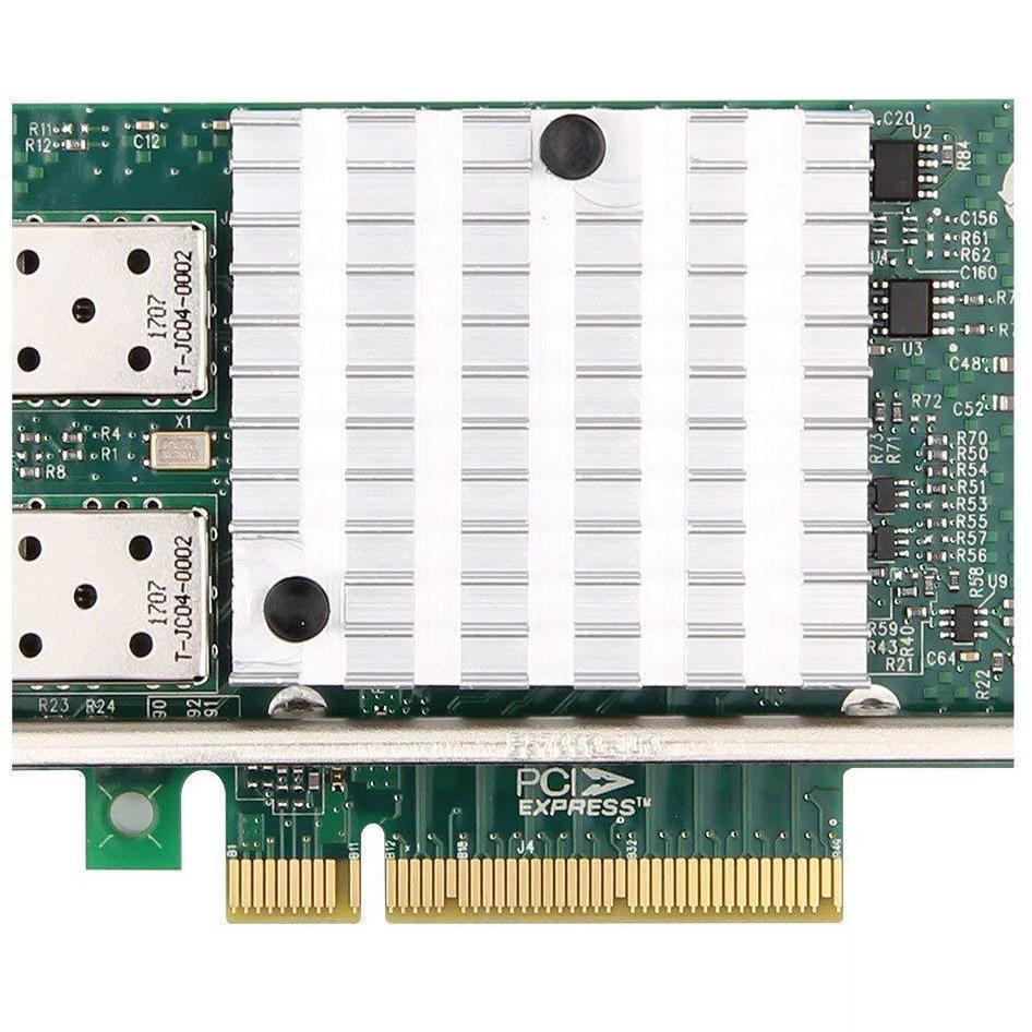 10Gtek for Intel E10G42BTDA 82599ES Chip 10GbE Ethernet Converged Network Adapter X520-DA2/X520-SR2, PCI-E X8 Dual SFP+ Port