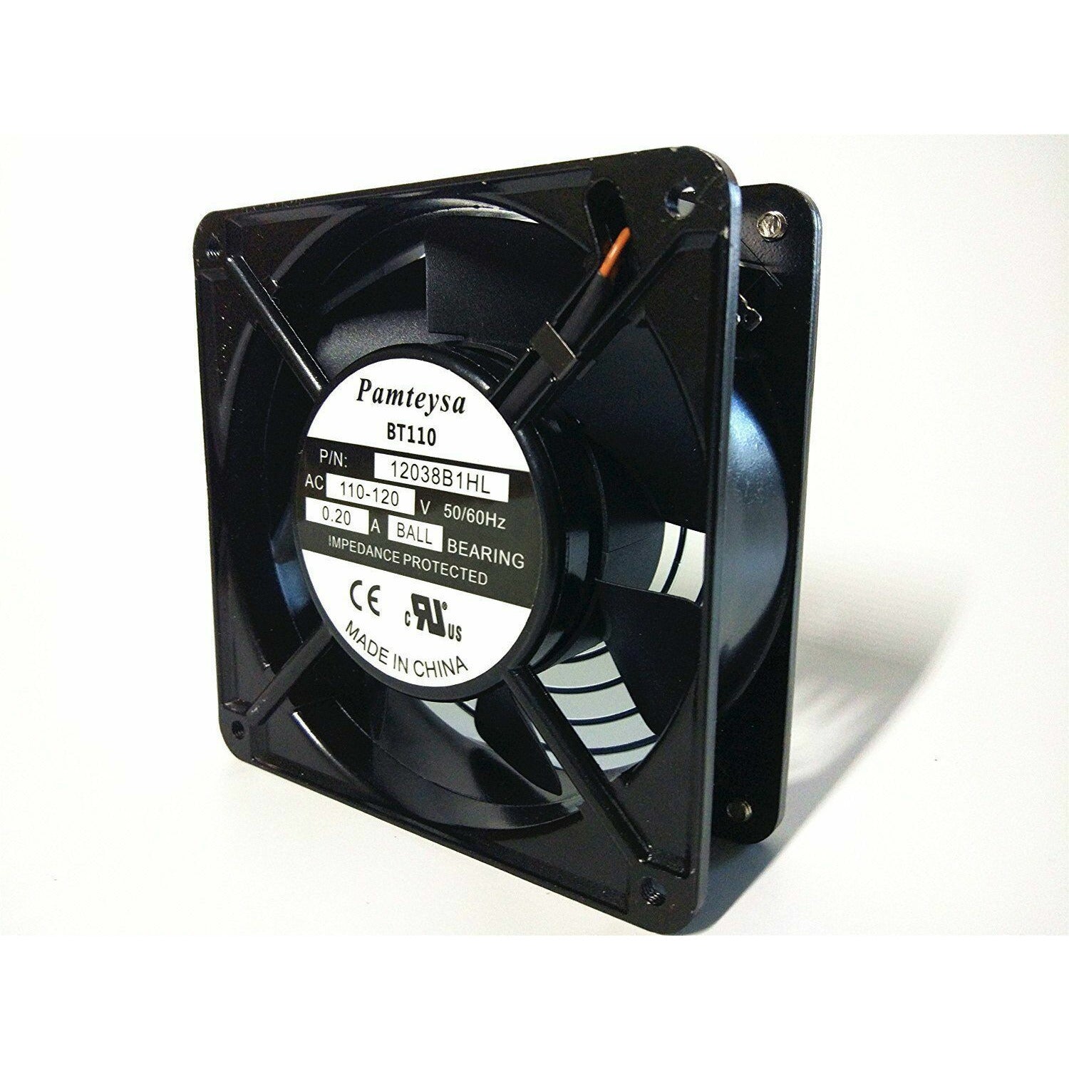 120mm by120mmby 38mm muffin fan 1238, Muffin Cooling Fan,115V 120V AC high speed - AloinfoUSA