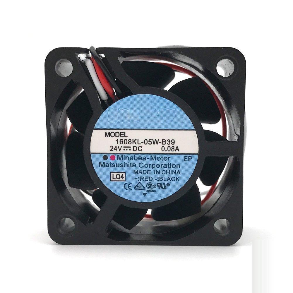 1608KL-05W-B39 24V 0.07/0.08A 4CM 3Wire FANUC special 4020 Cooling fan, cpu cooler heatsink axial 4020 Cooling Fan (0.07A