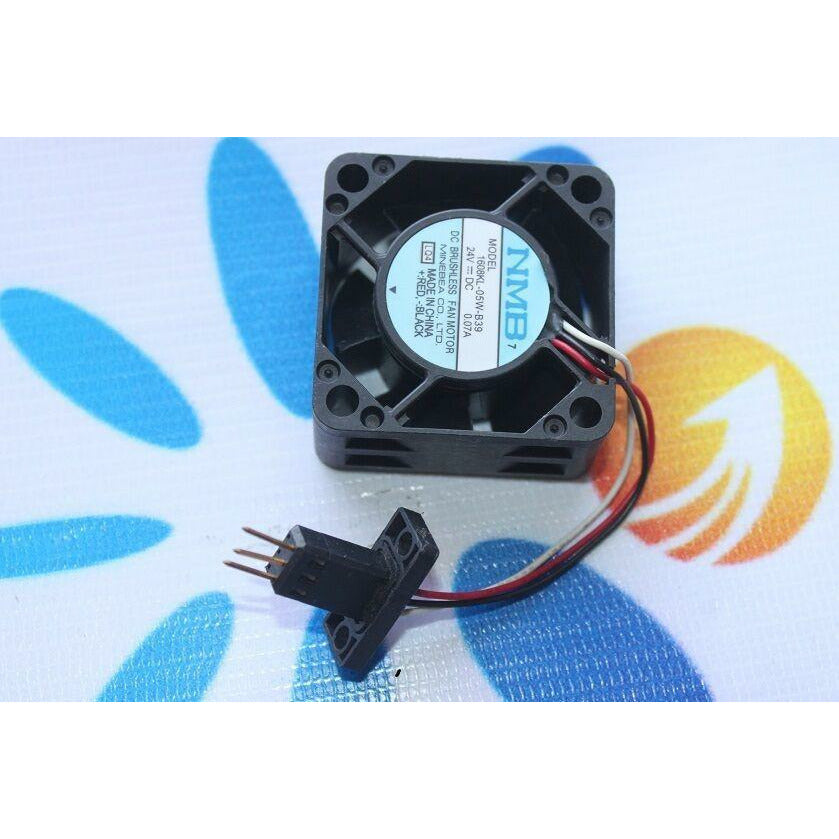 1608KL-05W-B39-LQ4 NMB Cooling Fan With Connector 3 Pins DC 24V 40×40×20mm - AloinfoUSA