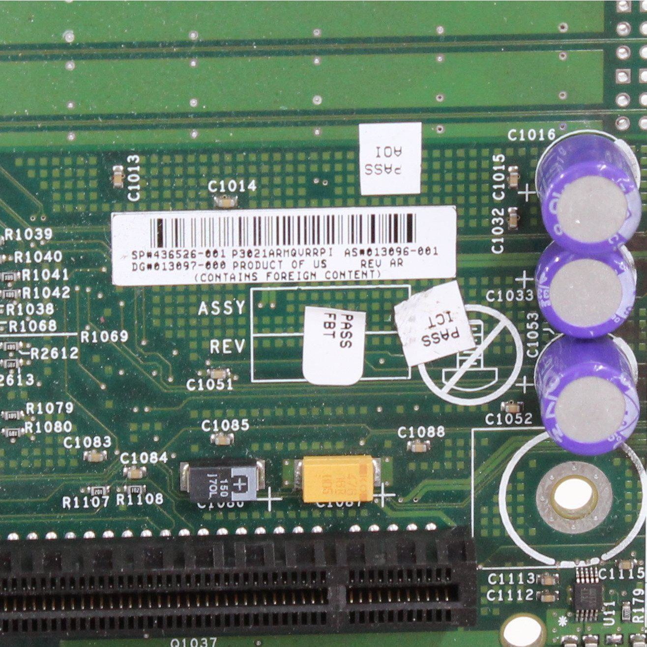 HP 436526-001 - mainboard HP Proliant DL380 G5 Quad Core