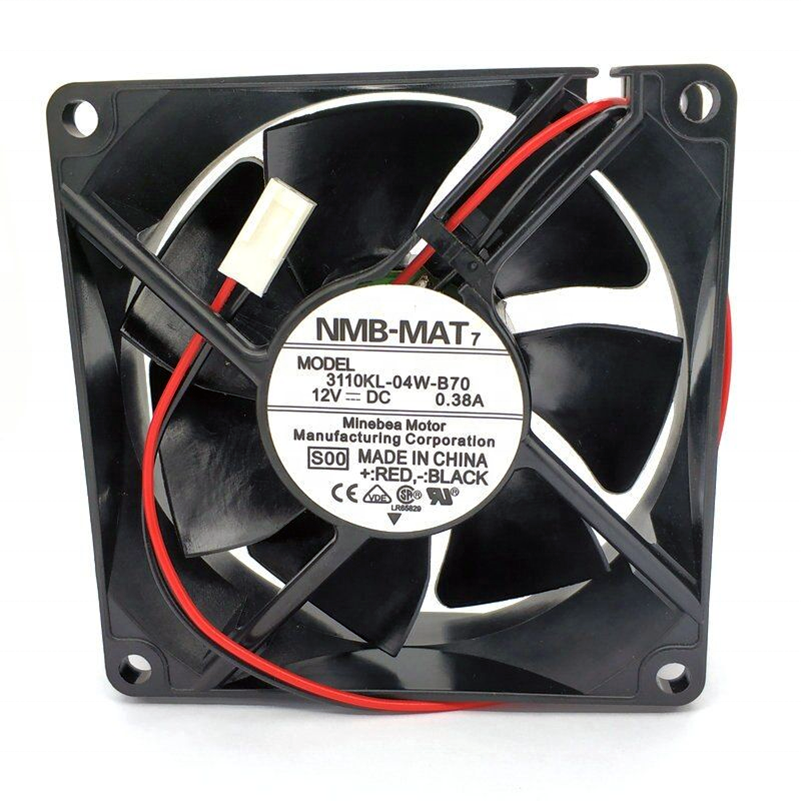 Cooler NMB TECHNOLOGIES - 3110KL-05W-B70-D00 - AXIAL FAN, 80MM, 24VDC, 160mA - AloTechInfoUSA