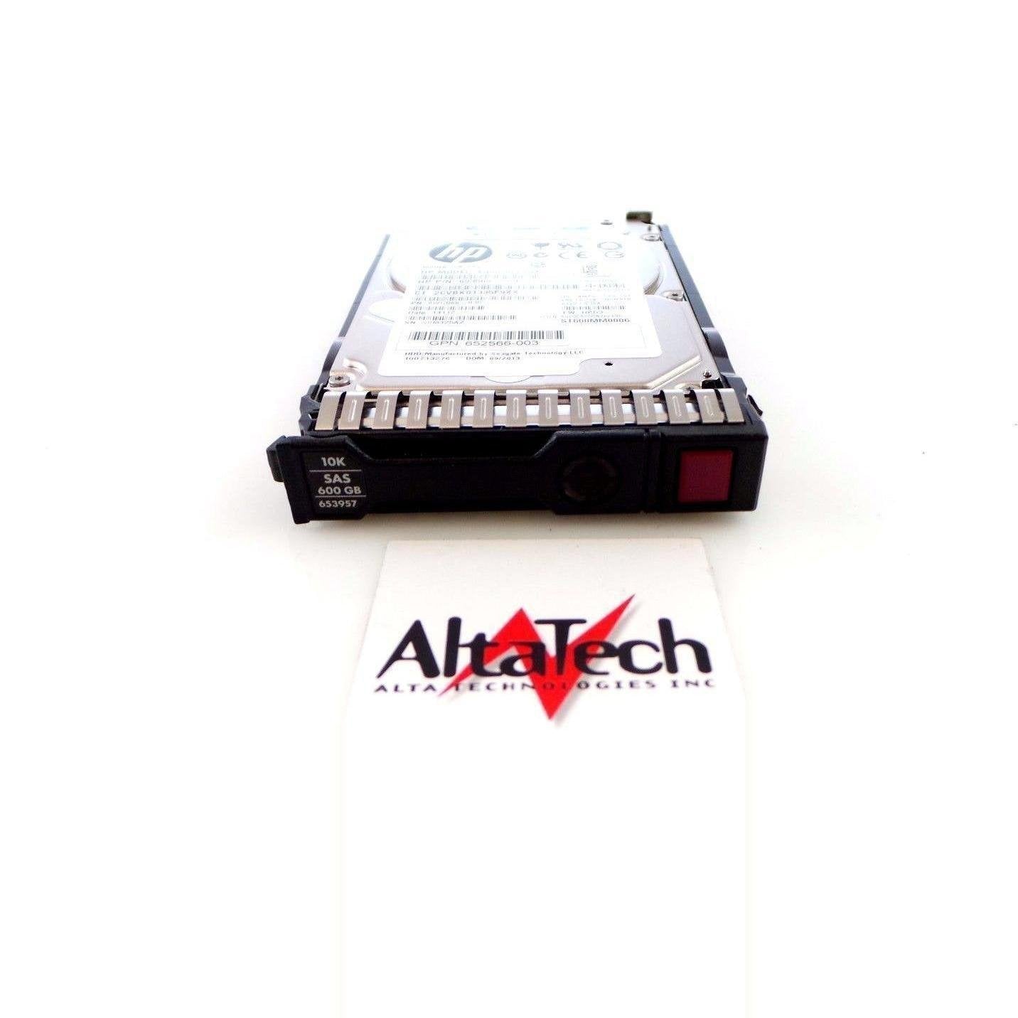 HP 652583-B21 | 653957-001 HP 600GB HDD Hard Drive 10K RPM SAS 2.5" 6Gbps