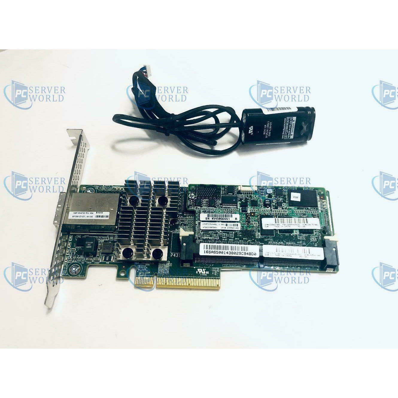 698531-B21 HP SMART ARRAY P431 2GB FBWC 6GB 2-PORTS EXT SAS CONTROLLER 887111206961 - AloinfoUSA
