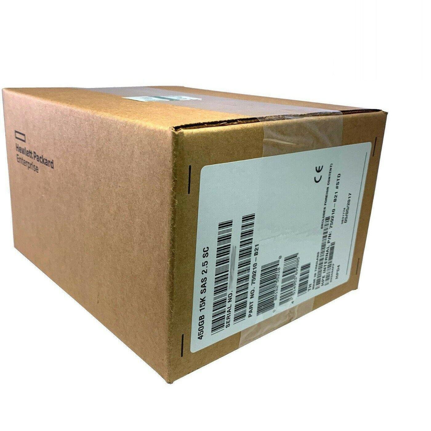 HP 759210-B21 HPE 450GB 12G SAS 15K 2.5" SC HD 759547-001