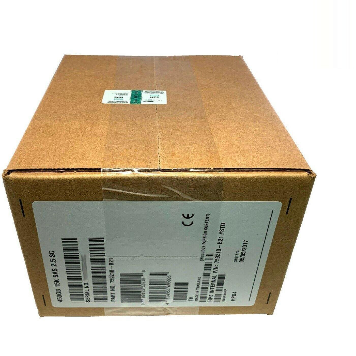 HP 759210-B21 HPE 450GB 12G SAS 15K 2.5" SC HD 759547-001
