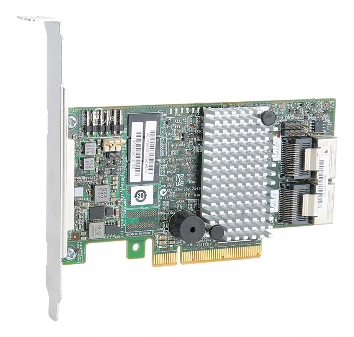Controladora LSI LOGIC LSI00202 Megaraid SAS 9260-8i 8 PORT 6Gb/s SATA RAID controller 512MB PCI-Express Kit - AloTechInfoUSA