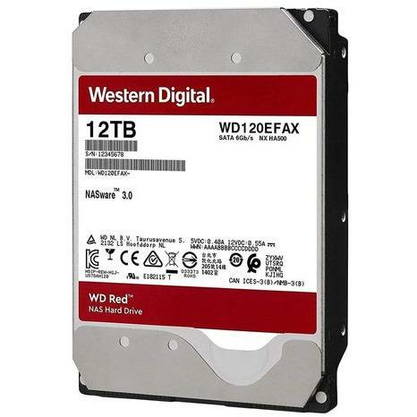 Western Digital WD120EFAX WD Red 12TB NAS HDD - Label | Alo Tech Solutions