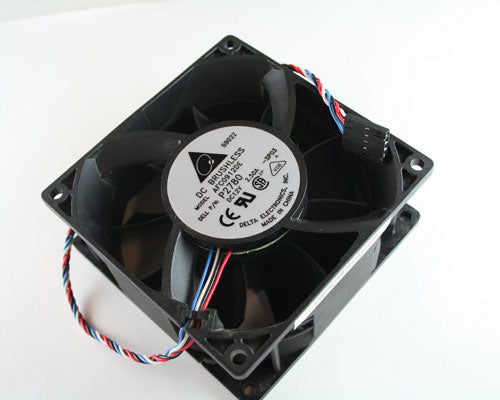 Cooler Delta AFC0912DF 12V 1.43A 17.16W 4500 RPM 9032 9CM Double Ball 4-Wire PWM Fan - AloTechInfoUSA