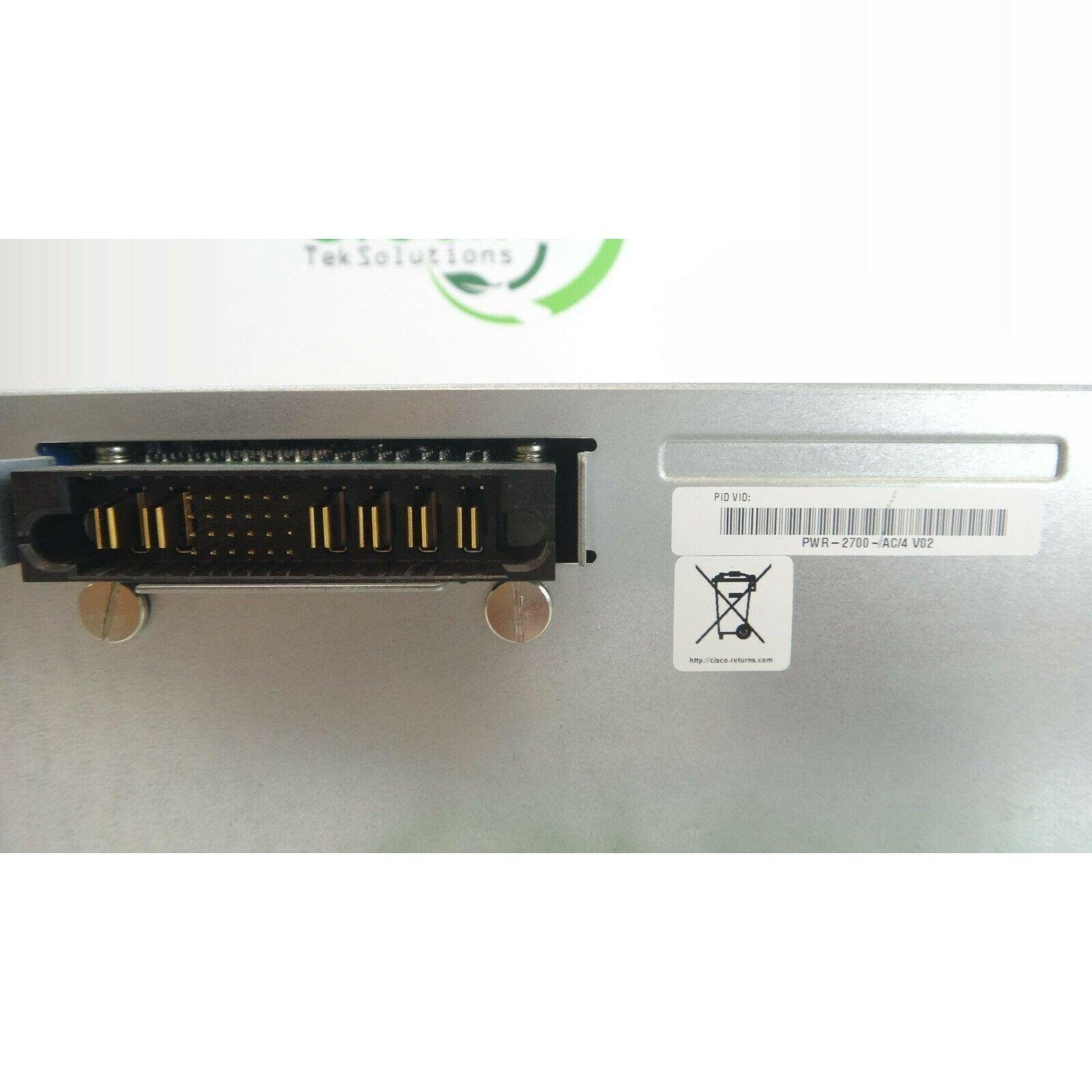 Cisco PWR-2700-AC/4 2700 Watt Power Supply for Cisco 7604/6504-E 341-0138-02 Fuente
